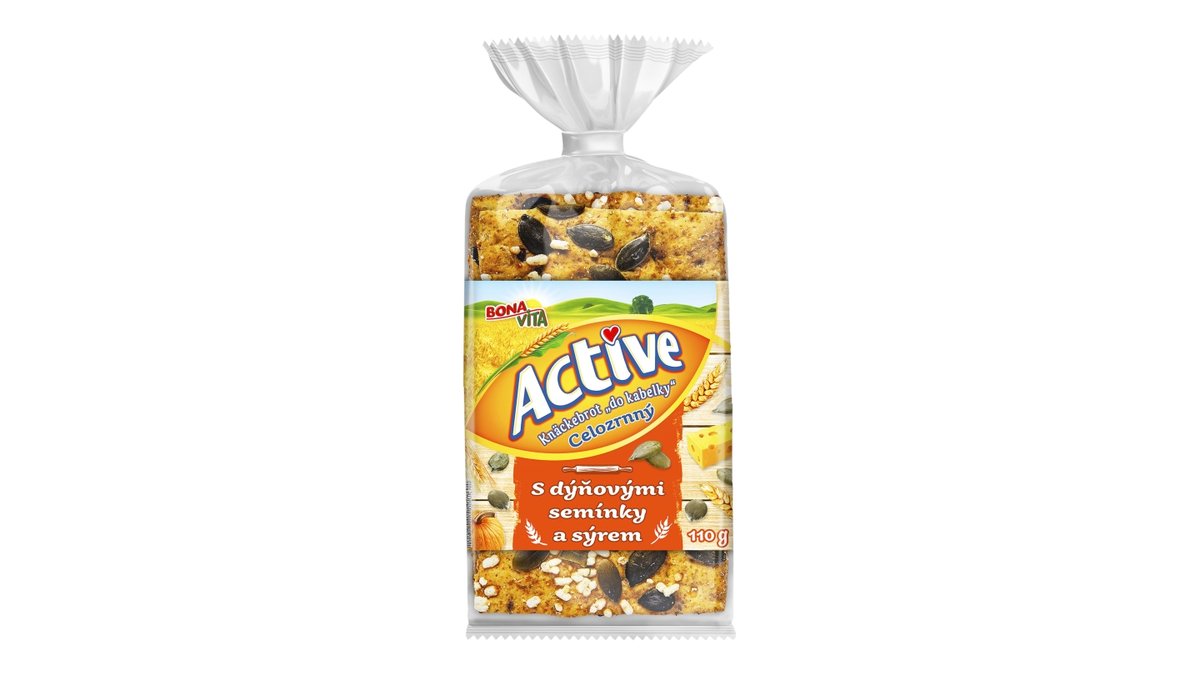 Bonavita Active knäckebr. celozrnný