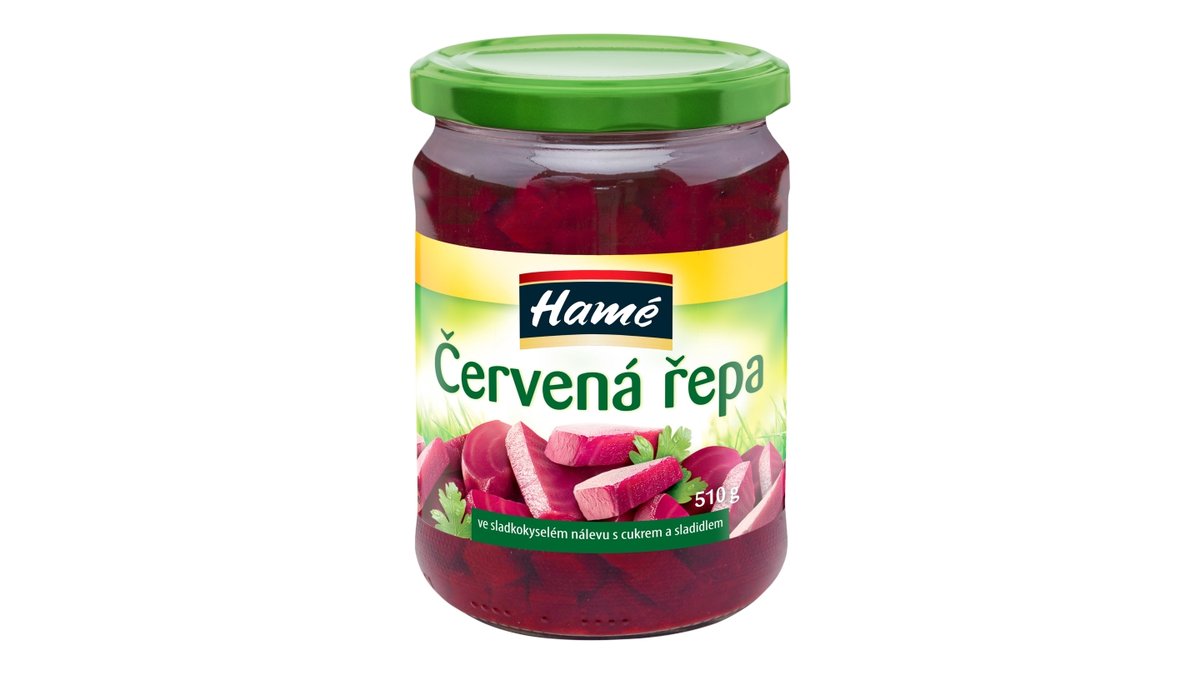 Hamé červená řepa