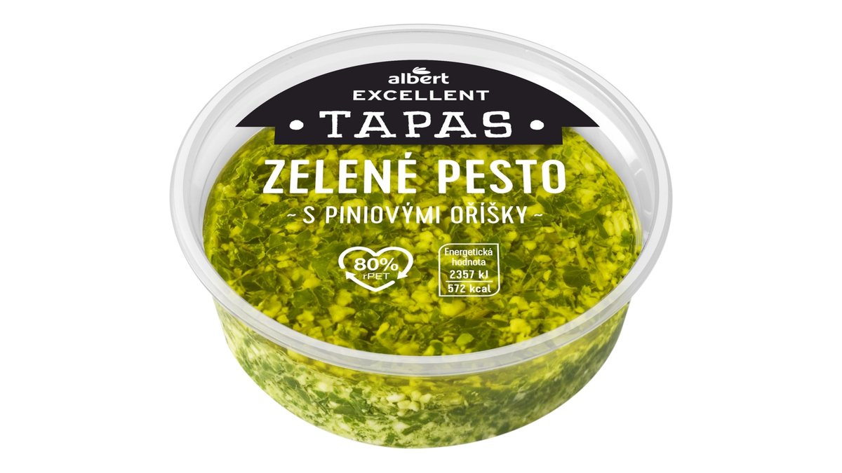Albert Excellent Tapas zelené pesto