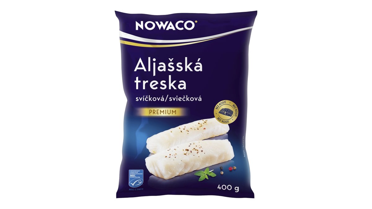 Nowaco Aljašská treska svíčková