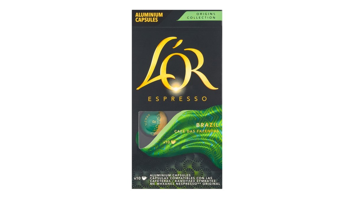 L’OR espresso kapsle Brazil