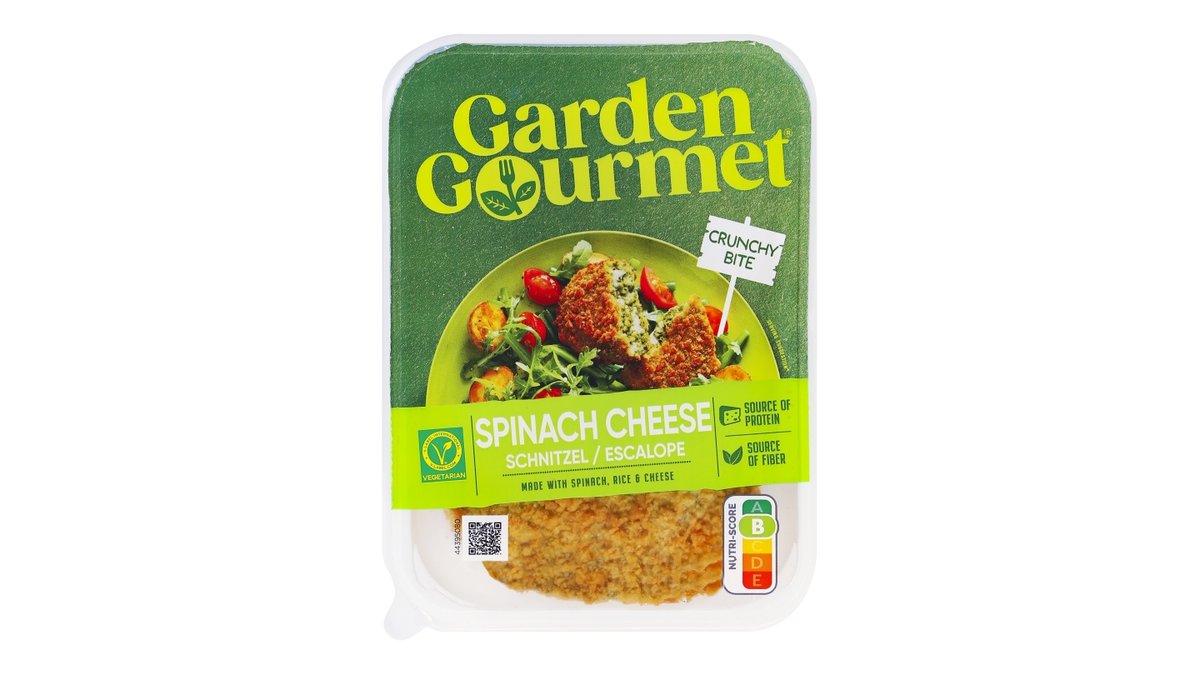 Garden Gourmet Vegetarian Špenátovo-sýrový řízek