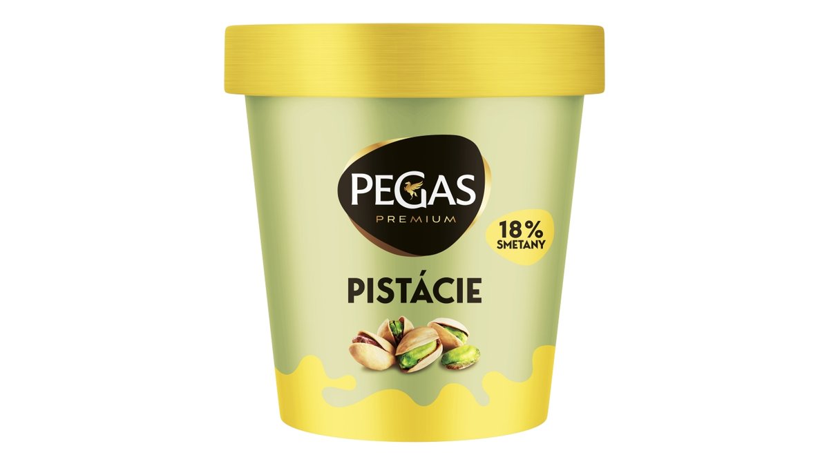Pegas pistácie pinta