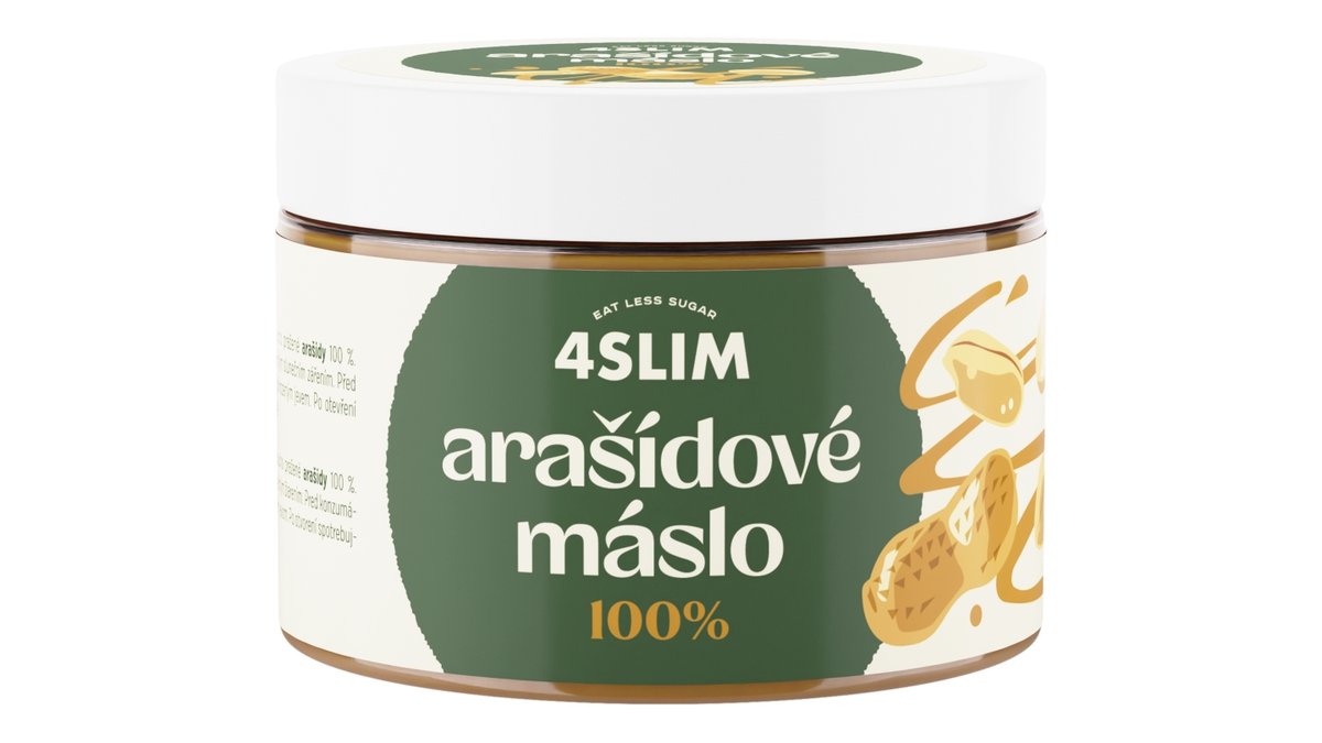 4Slim arašídový krém 100%