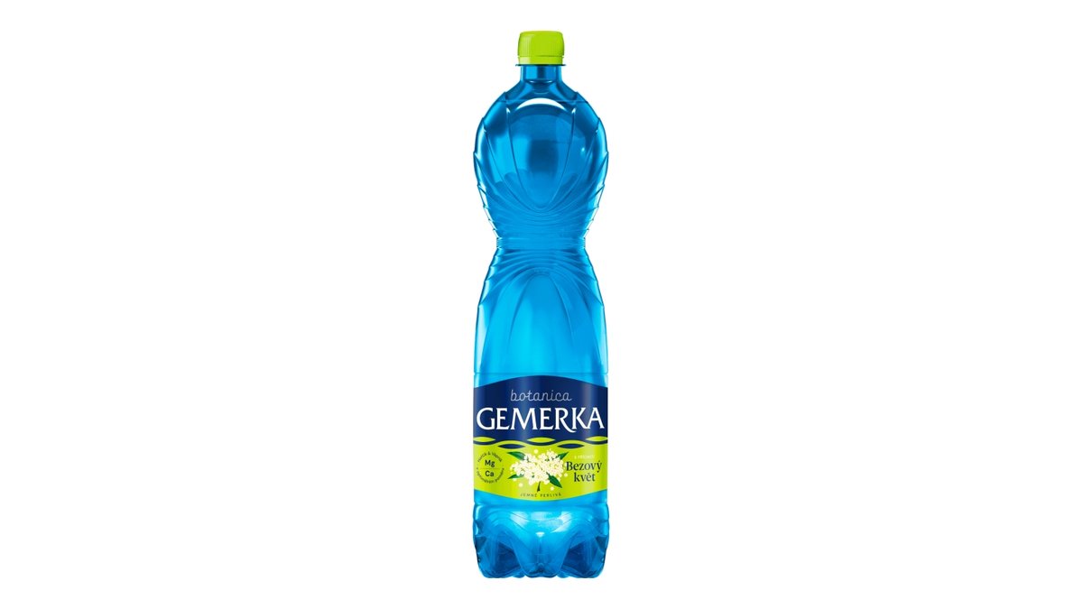 Gemerka minerální voda Botanica, bezový květ