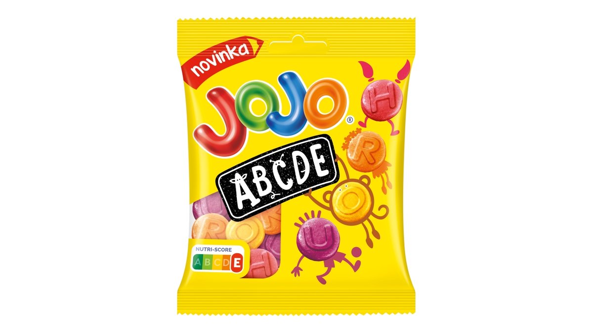 Jojo bonbony želé abeceda