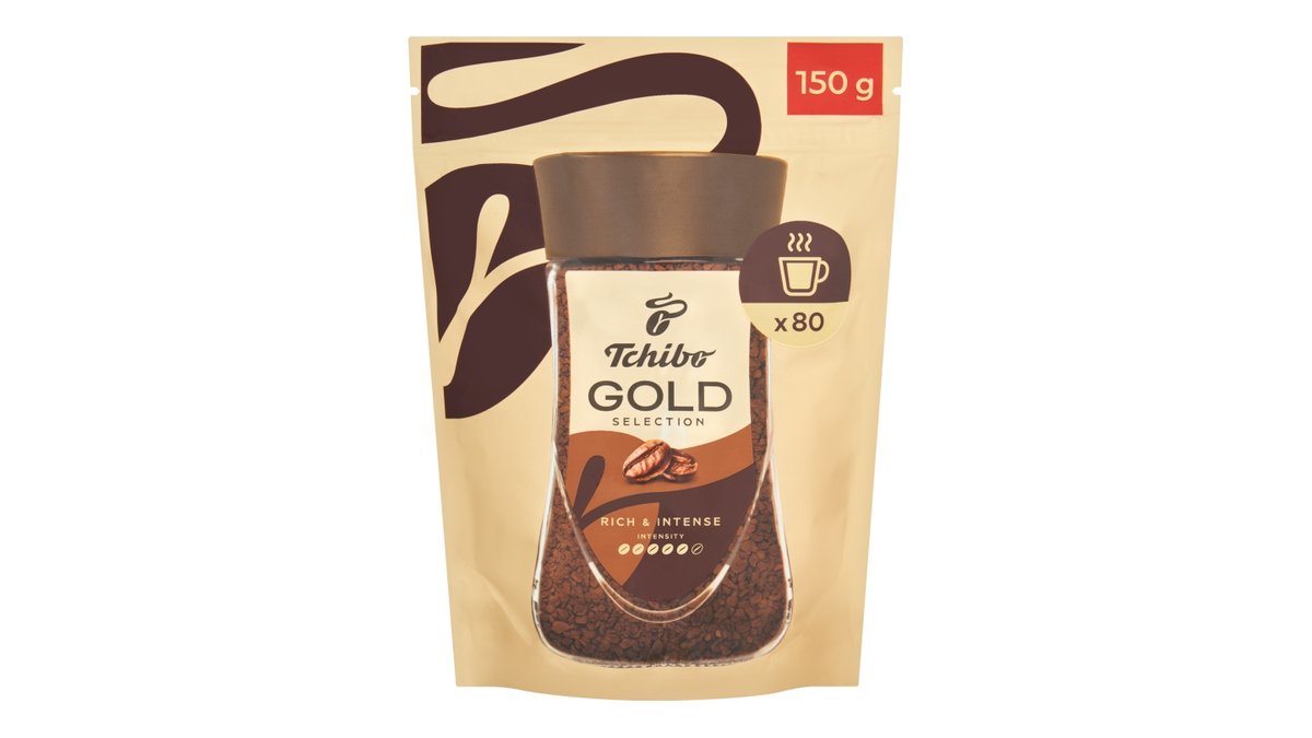 Tchibo Gold selection instantní káva refill