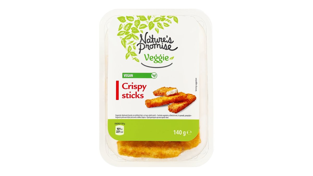 Nature´s Promise Fried Fingers veganské