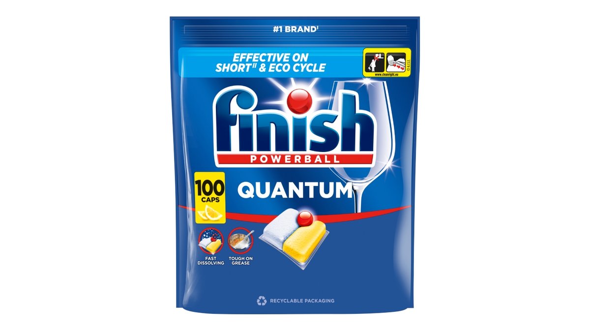 Finish Quantum All in 1 tablety do myčky Lemon