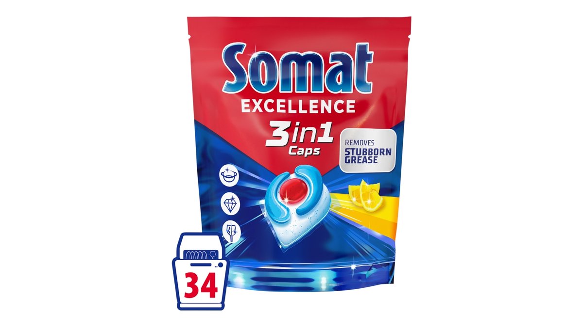 Náhled kategorie Somat Excellence tablety do myčky 3v1