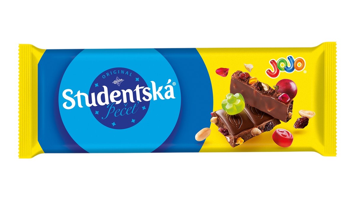 Orion Studentská pečeť mléčná čokoláda s Jojo