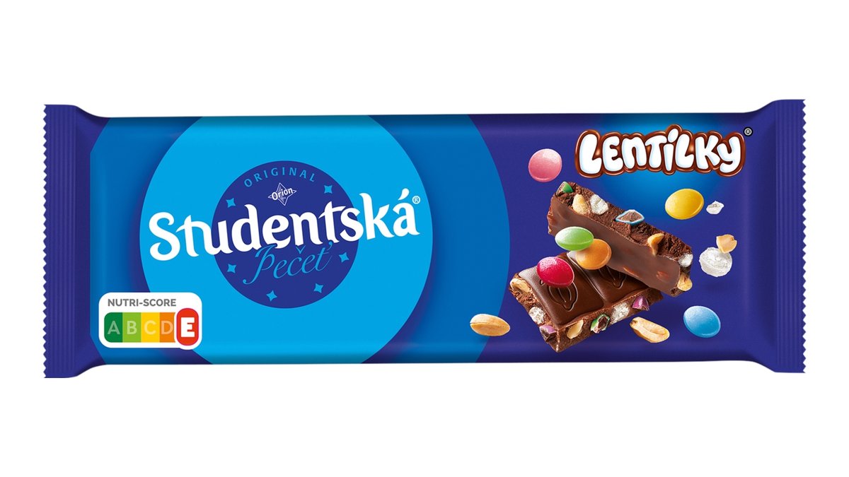 Orion Studentská pečeť mléčná s lentilkami