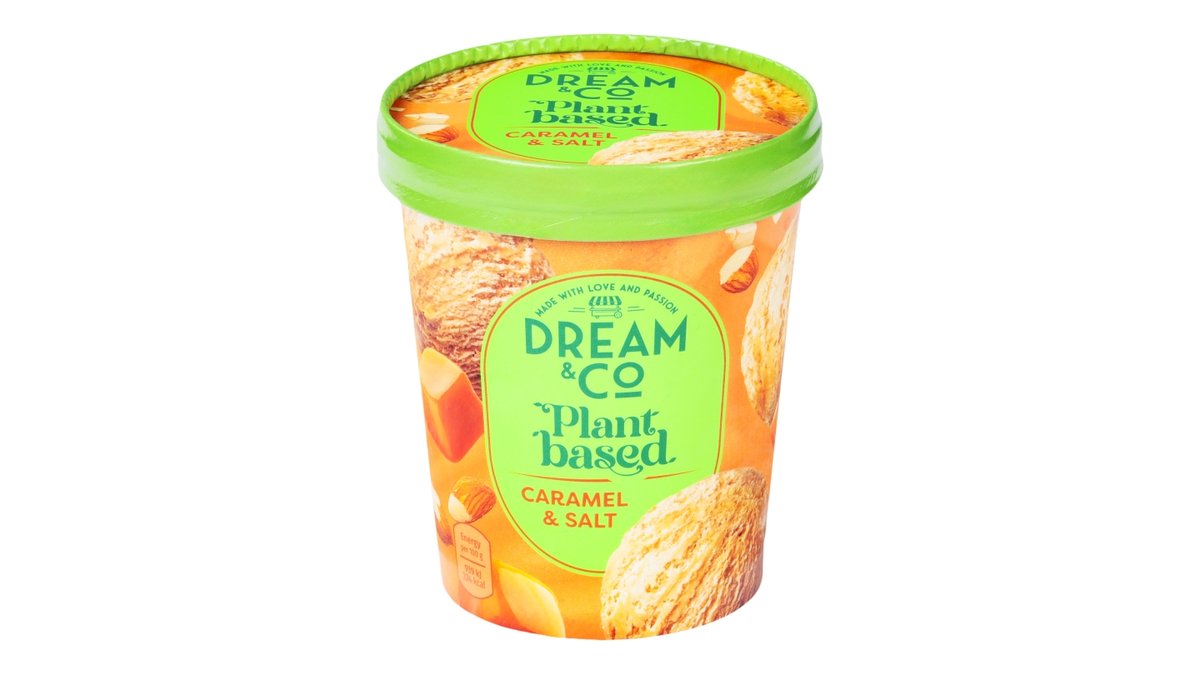 Dream & Co. Plant Based zmrzlina slaný karamel