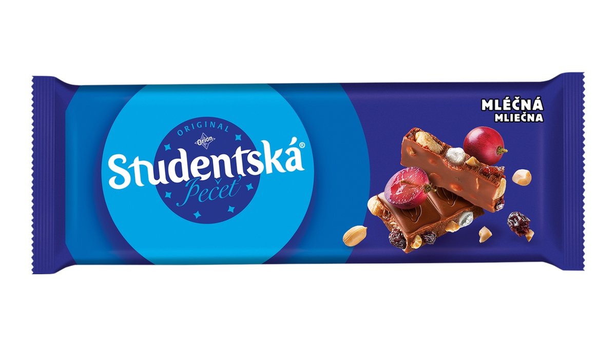 Orion Studentská pečeť čokoláda mléčná s arašídy