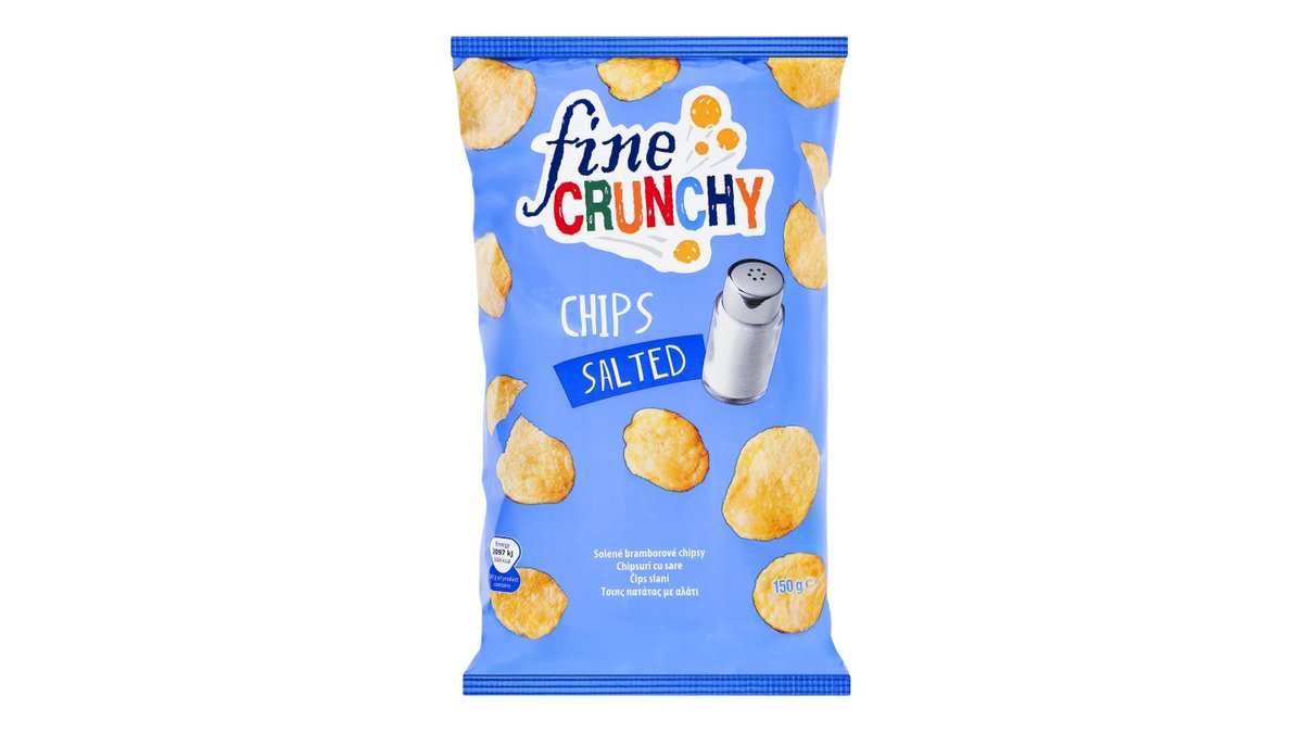 Fine Crunchy brambůrky solené