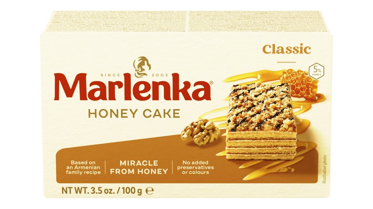 Marlenka dortík klasický medový
