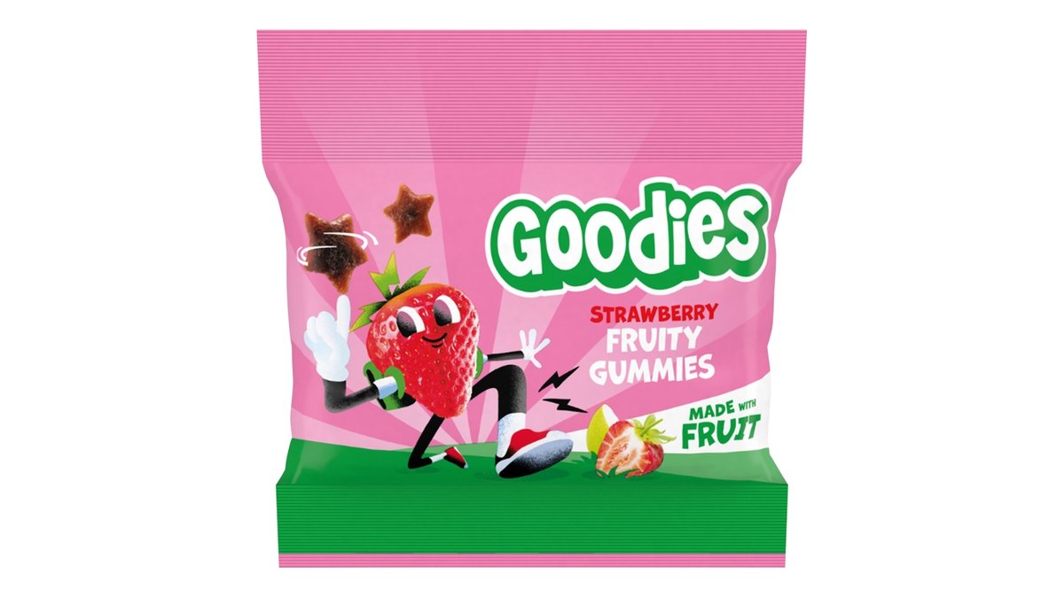 Goodies gumídci s příchutí jahoda