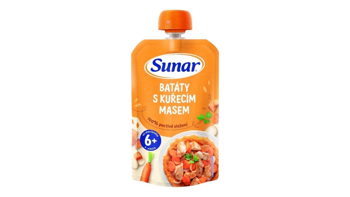 Sunar batáty s kuřecím masem
