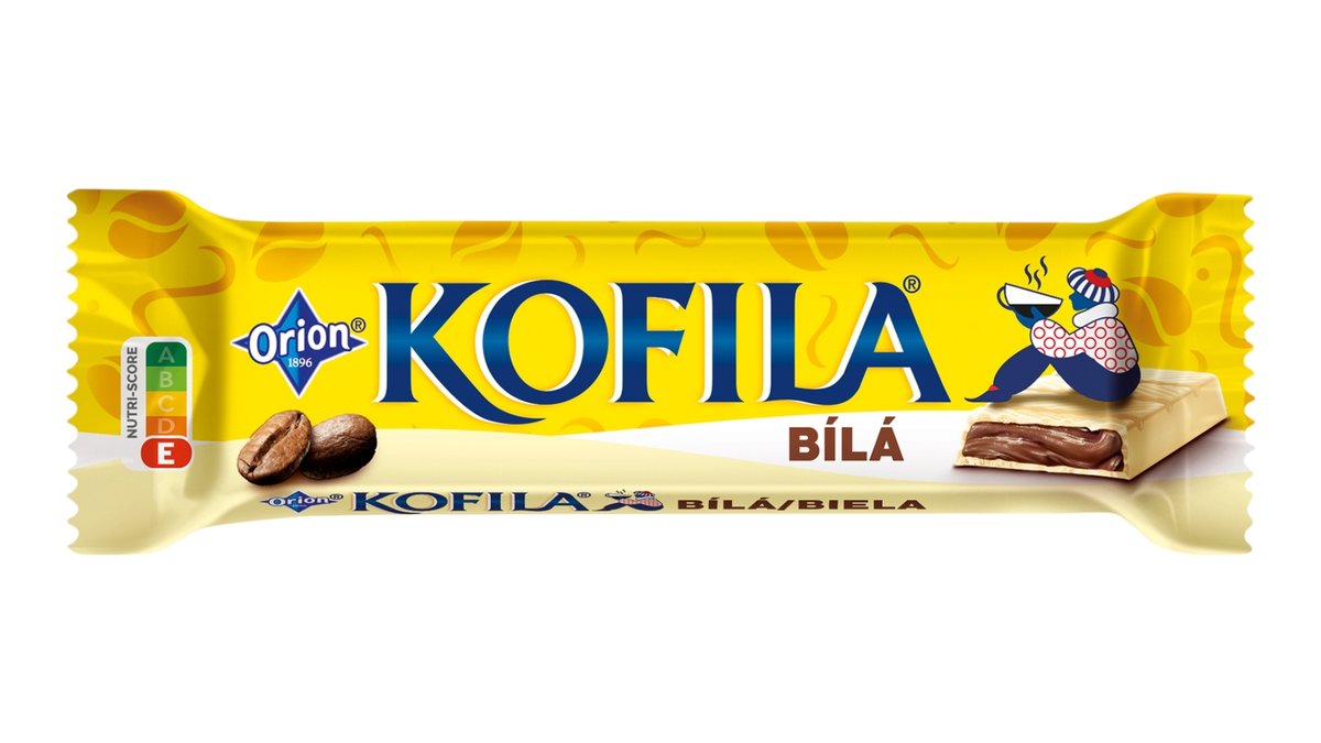 Orion Kofila tyčinka z bílé polevy
