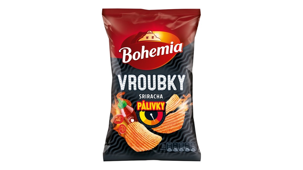 Bohemia vroubky s přích. sriracha