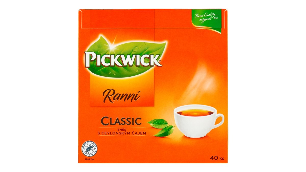 Pickwick Ranní Classic směs s ceylonským čajem