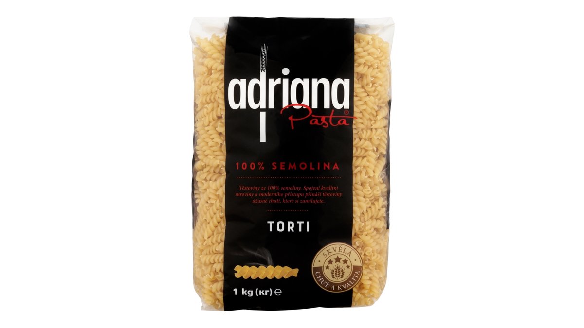 Adriana vřetena semolinové těstoviny