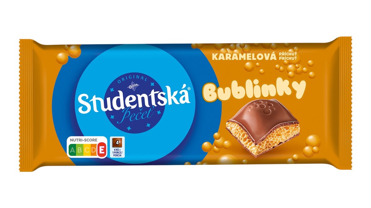 Orion Studentská pečeť mléčná s karamelem