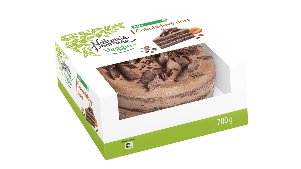 Nature's Promise čokoládový dort veganský