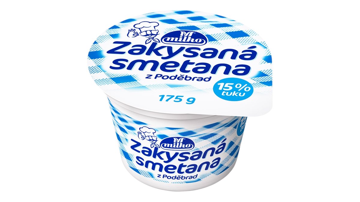 Milko smetana zakysaná 15%