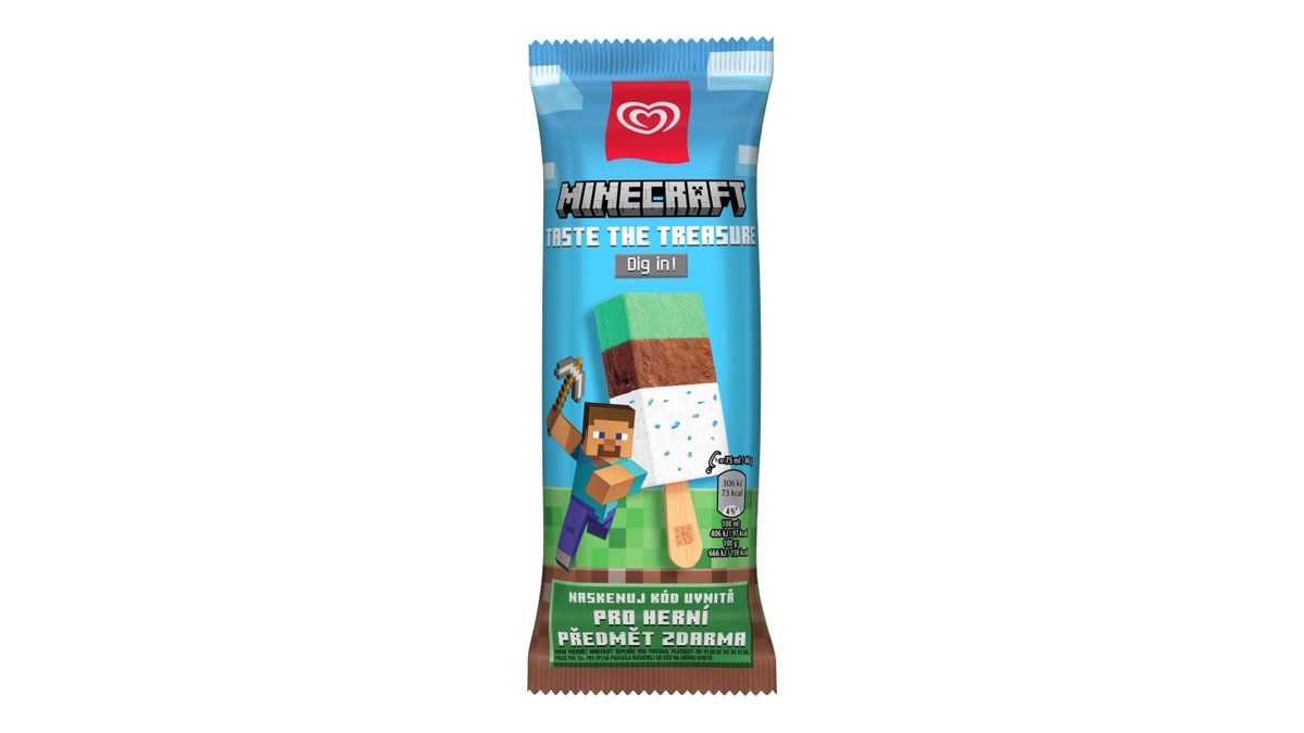 Minecraft Zmrzlina