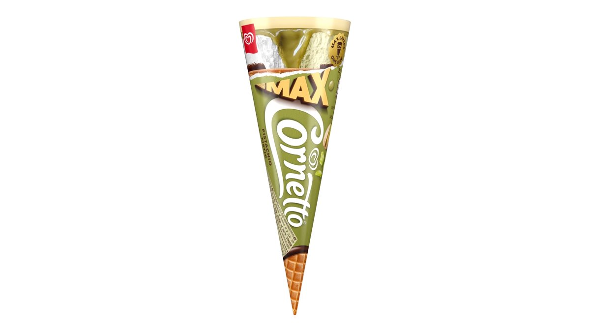 Cornetto Max pistácie