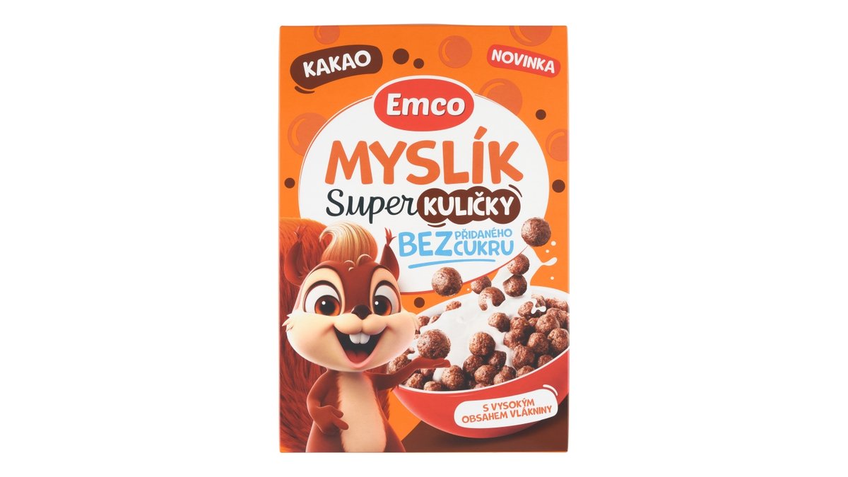Emco Myslík Super kuličky cereálie kakao