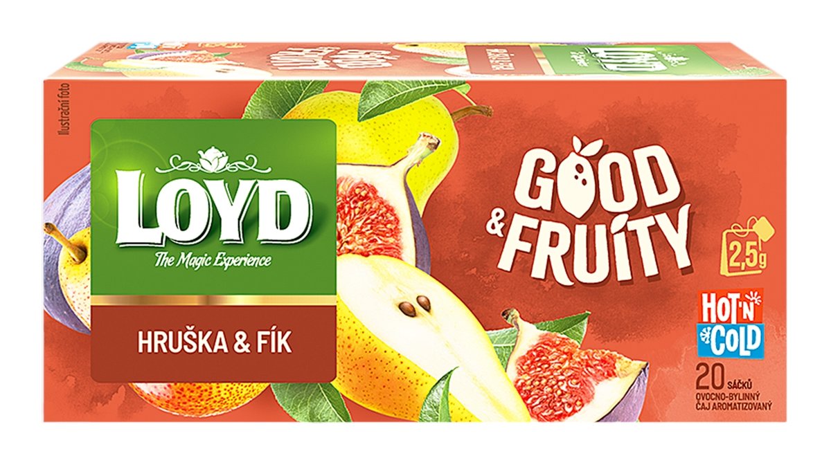 Loyd ovocno-bylinný čaj hruška & fík