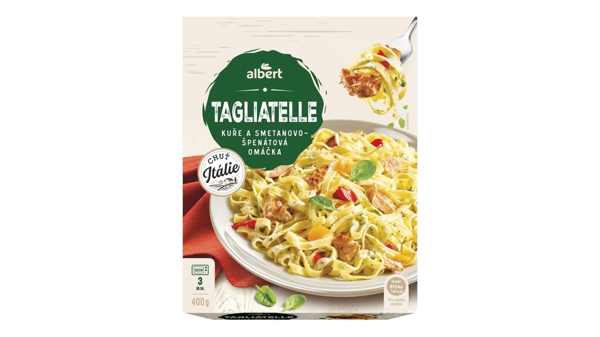 Albert Tagliatelle kuře se smetanovou omáčkou