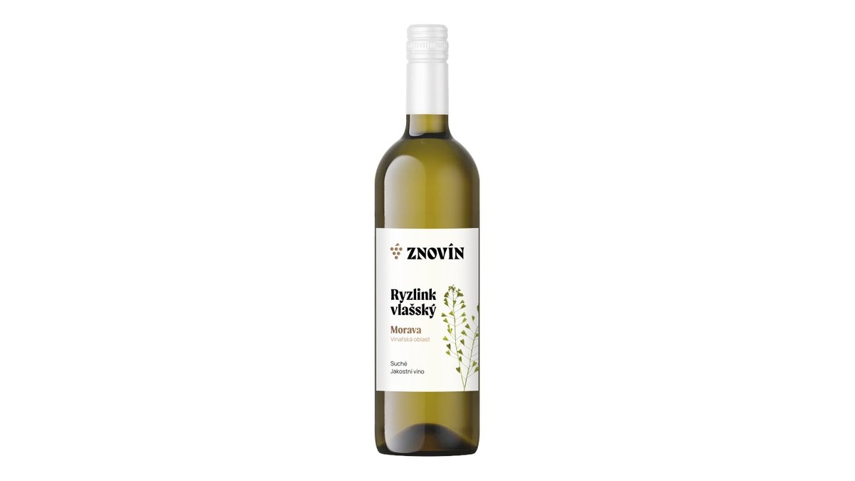 Znovín Ryzlink vlašský jakostní víno