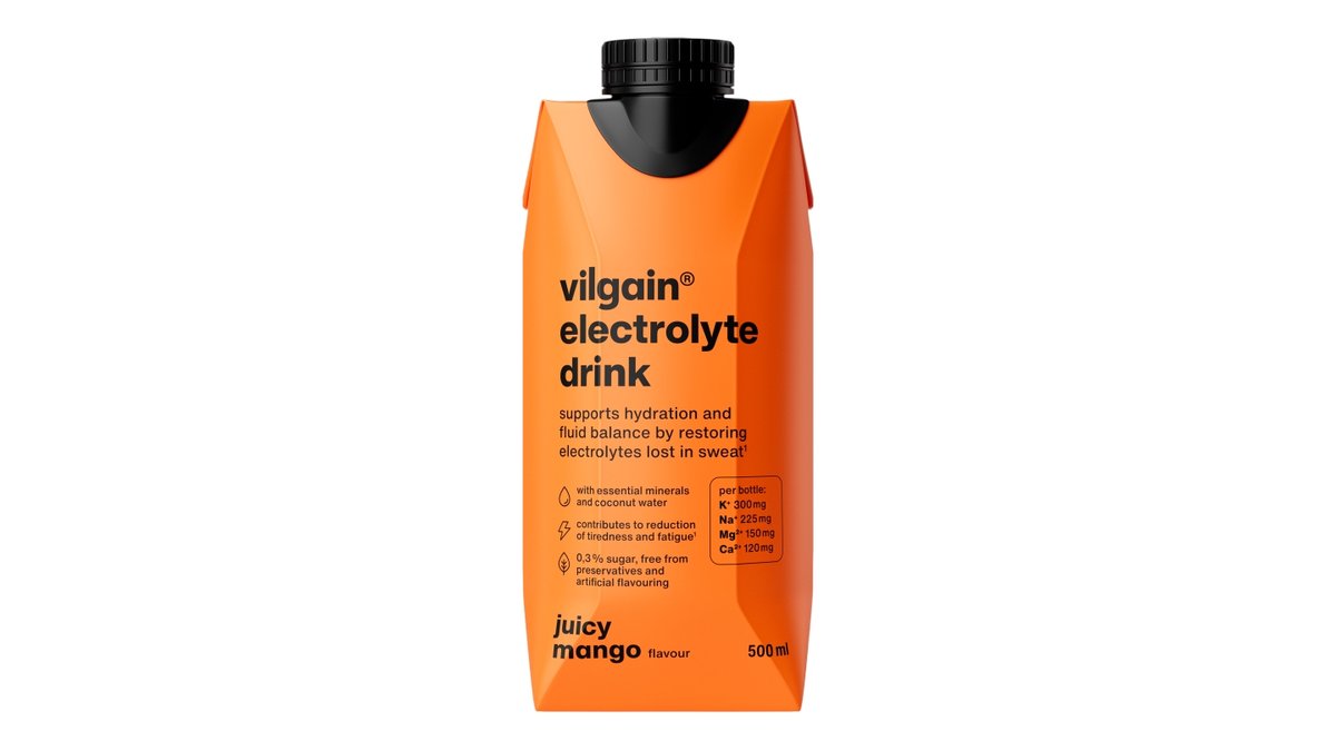 Vilgain Electrolyte drink s přích. šťavnaté mango