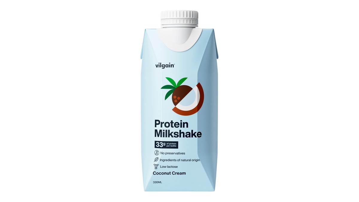 Vilgain Protein Milkshake s přích. kokosový krém