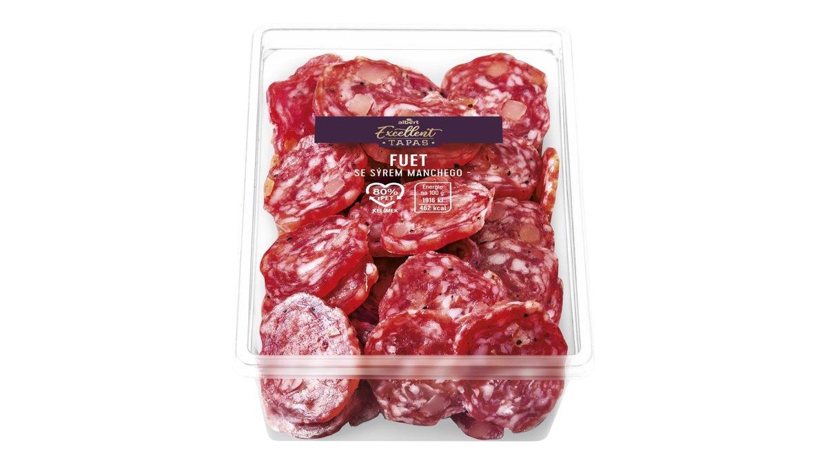 Albert Excellent Tapas Fuet Iberico se sýrem