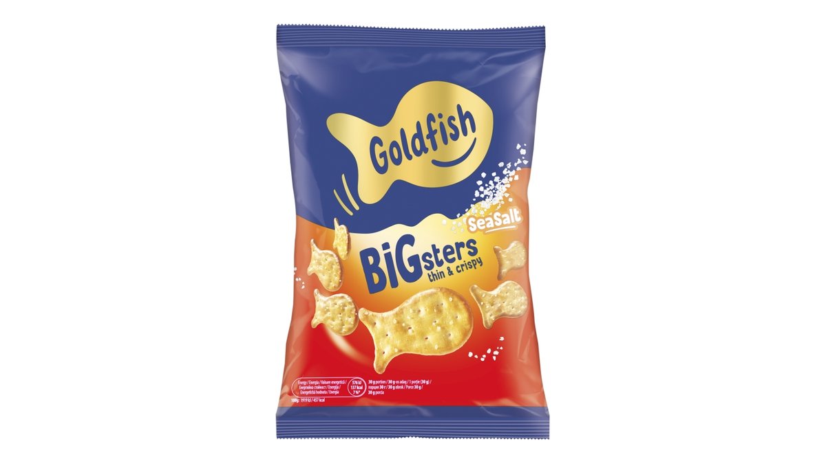 Goldfish Bigsters solené