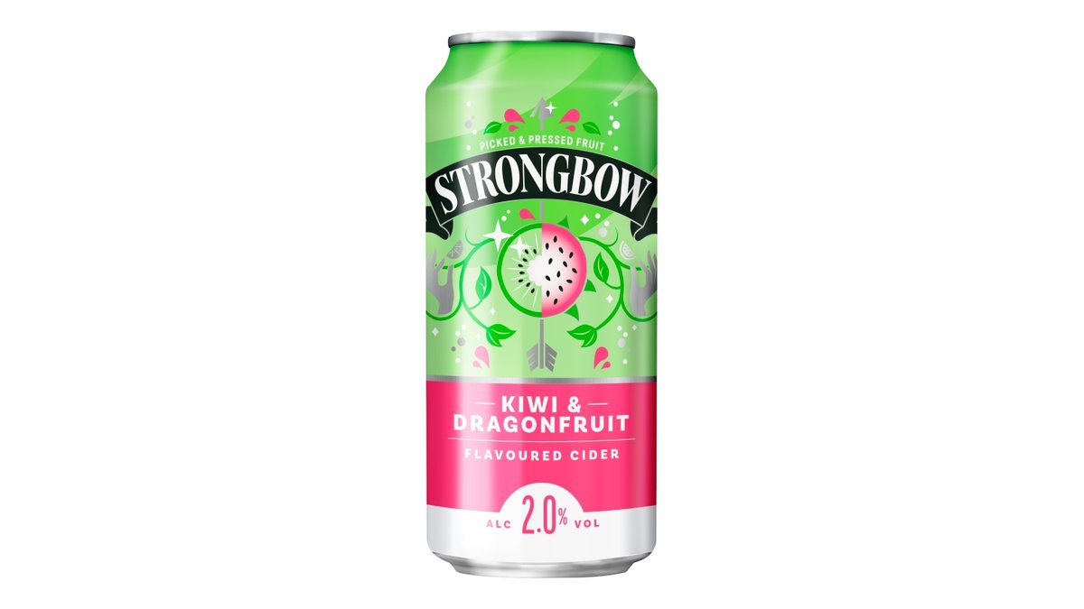 Strongbow kiwi a dragonfruit
