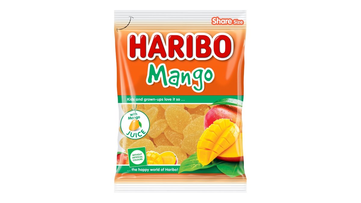 Haribo Mango želé bonbony
