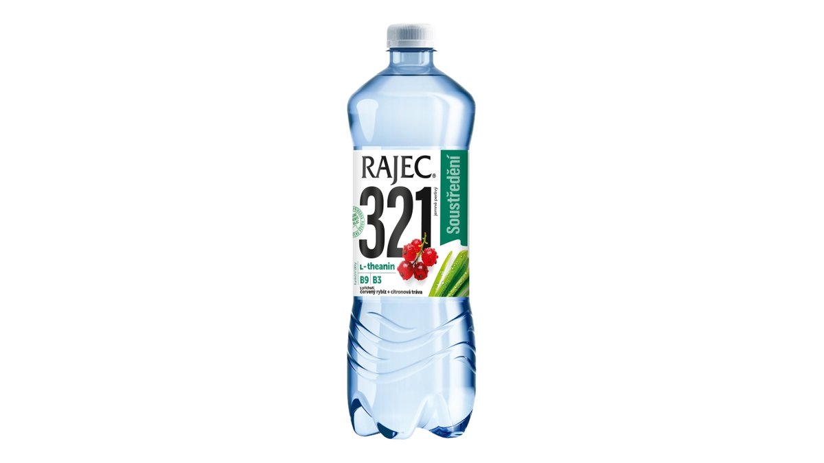 Rajec 321 s příchutí rybíz, citronová tráva