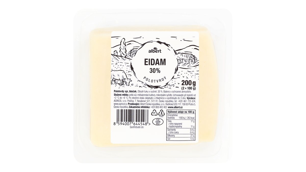 Albert Eidam 30% 2 bločky