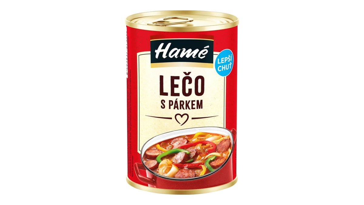 Hamé lečo s párkem