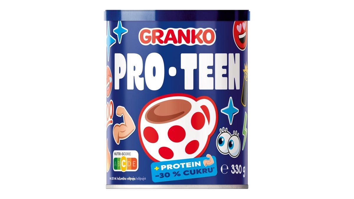 Granko Pro-teen s proteinem a -30 % cukru