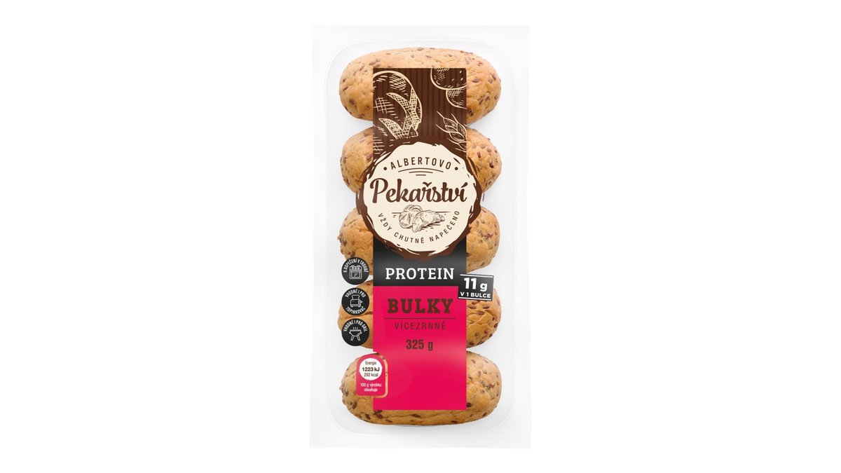 Albert proteinové bulky vícezrnné