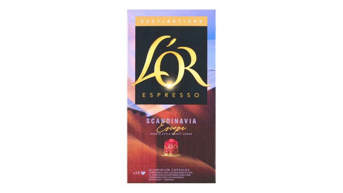 L'OR Espresso kapsle Scandinavia