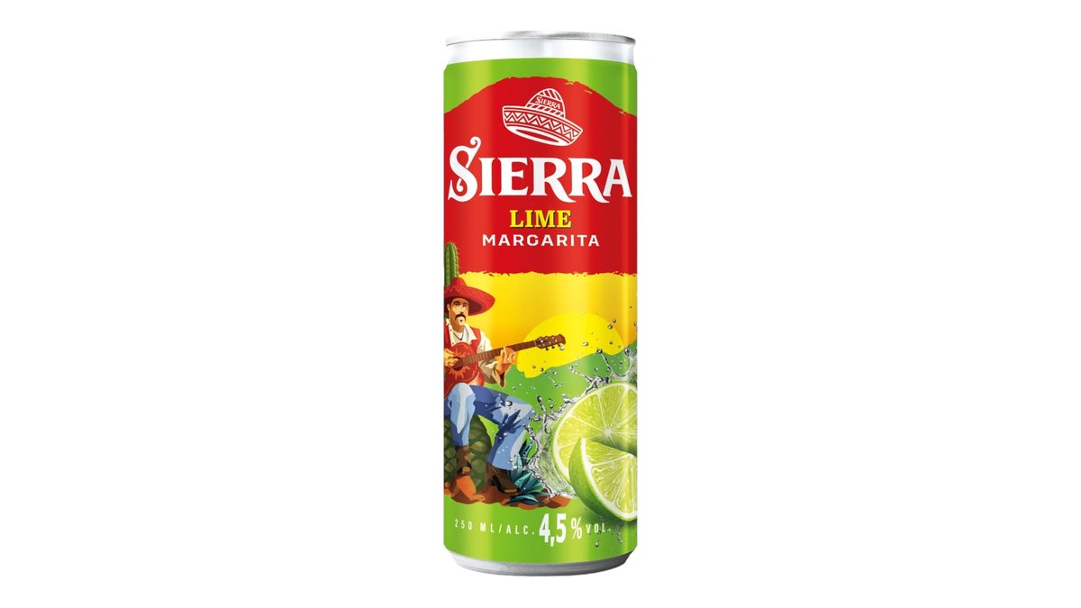 Sierra Tequilla Margarita Lime 4,5%