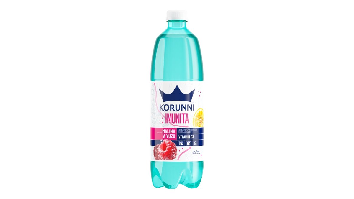 Korunní Imunita s příchutí malina, yuzu