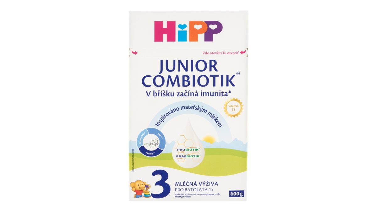 HiPP Combiotik 3 Junior batolecí mléčná výživa